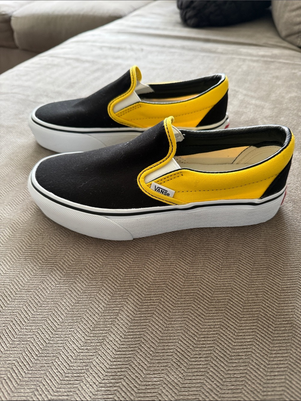 Vans Custom Platform Slip Ons - NEW!!